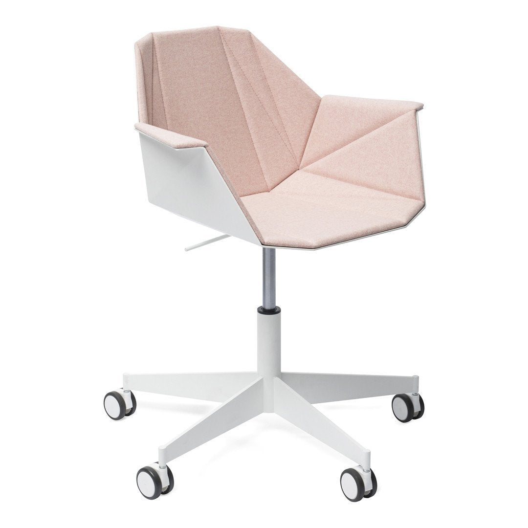 Geke Lensink Jesse Visser Alumni Task Front Upholstered Office Chair - Ergonomic Executive Desk Chair for Home & Office Workspace - Perfect for Professionals, Students, and Long Work Sessions
