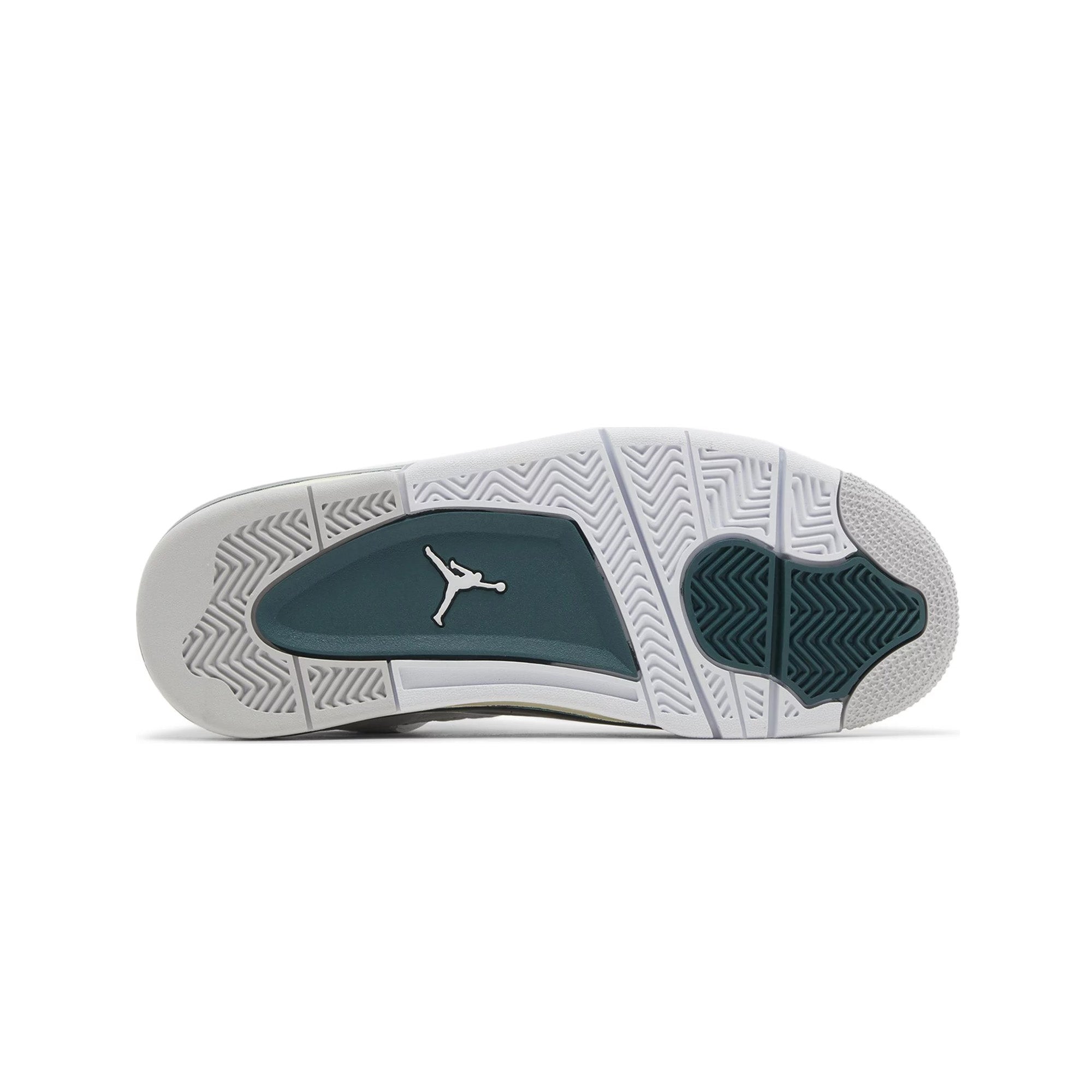 Air Jordan 4 Retro 'Oxidized Green' GS Sneakers (2024) - Basketball Shoes for Women & Girls - Perfect for Streetwear & Casual Fashion
