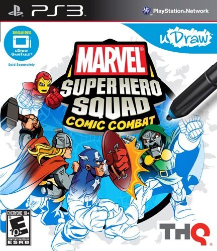 Marvel Super Hero Squad: Comic Combat - PS3 Game (Renewed) | Action-Adventure Superhero Video Game for Playstation 3 | Perfect for Kids & Marvel Fans