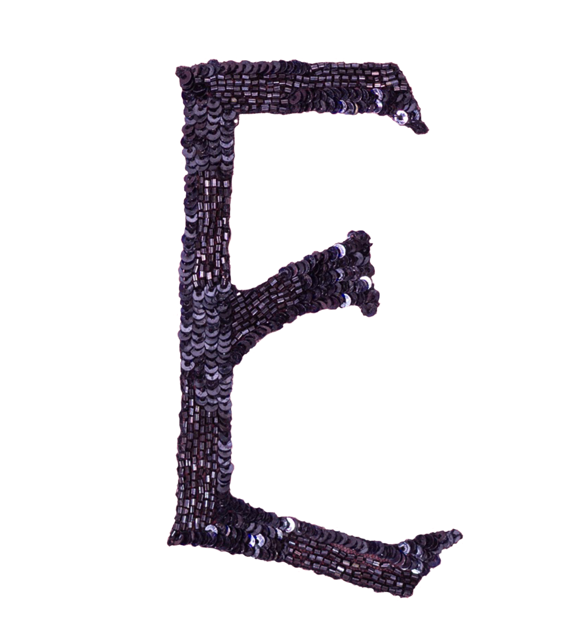 Whimsical Navy Letter - Decorative Alphabet for DIY Crafts, Home Decor, and Scrapbooking Projects