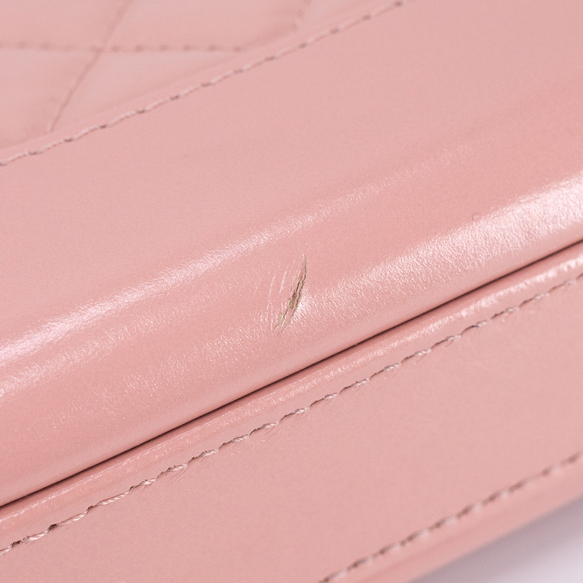 Chanel Quilted Calfskin Gabrielle Clutch On Chain Light Pink Crossbody Bag - Luxury Designer Handbag for Women, Perfect for Evening Parties & Date Nights