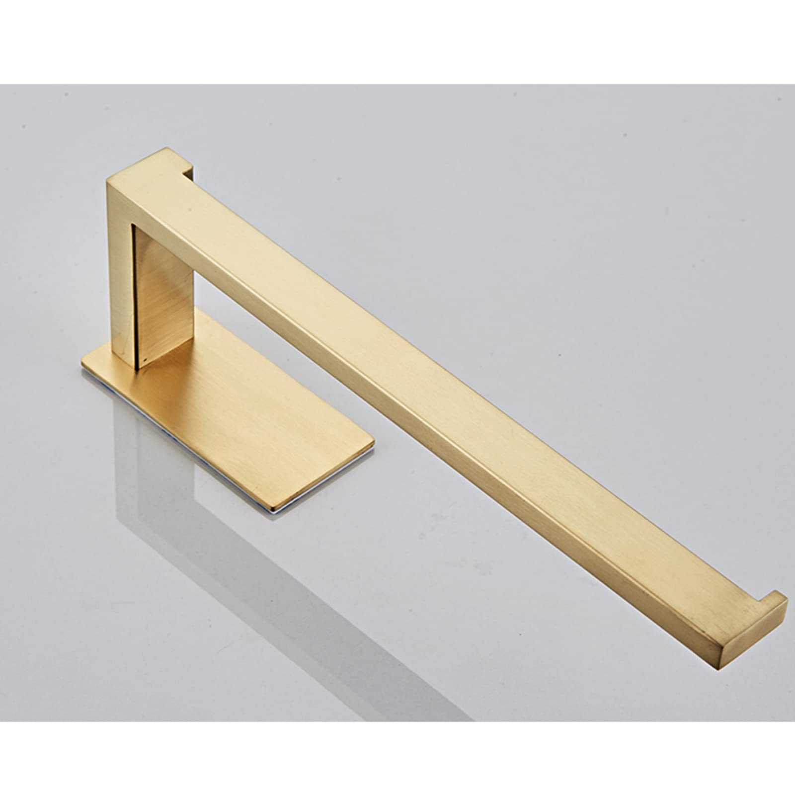 Stainless Steel Bathroom Hardware Set - Wall Mounted Robe Hook, Towel Bar, Toilet Paper Holder & Hand Towel Rack - 304 Brushed Nickel Bath Accessories (No Drilling Required) - Perfect for Modern Bathrooms, Guest Rooms & Spa-Style Decor