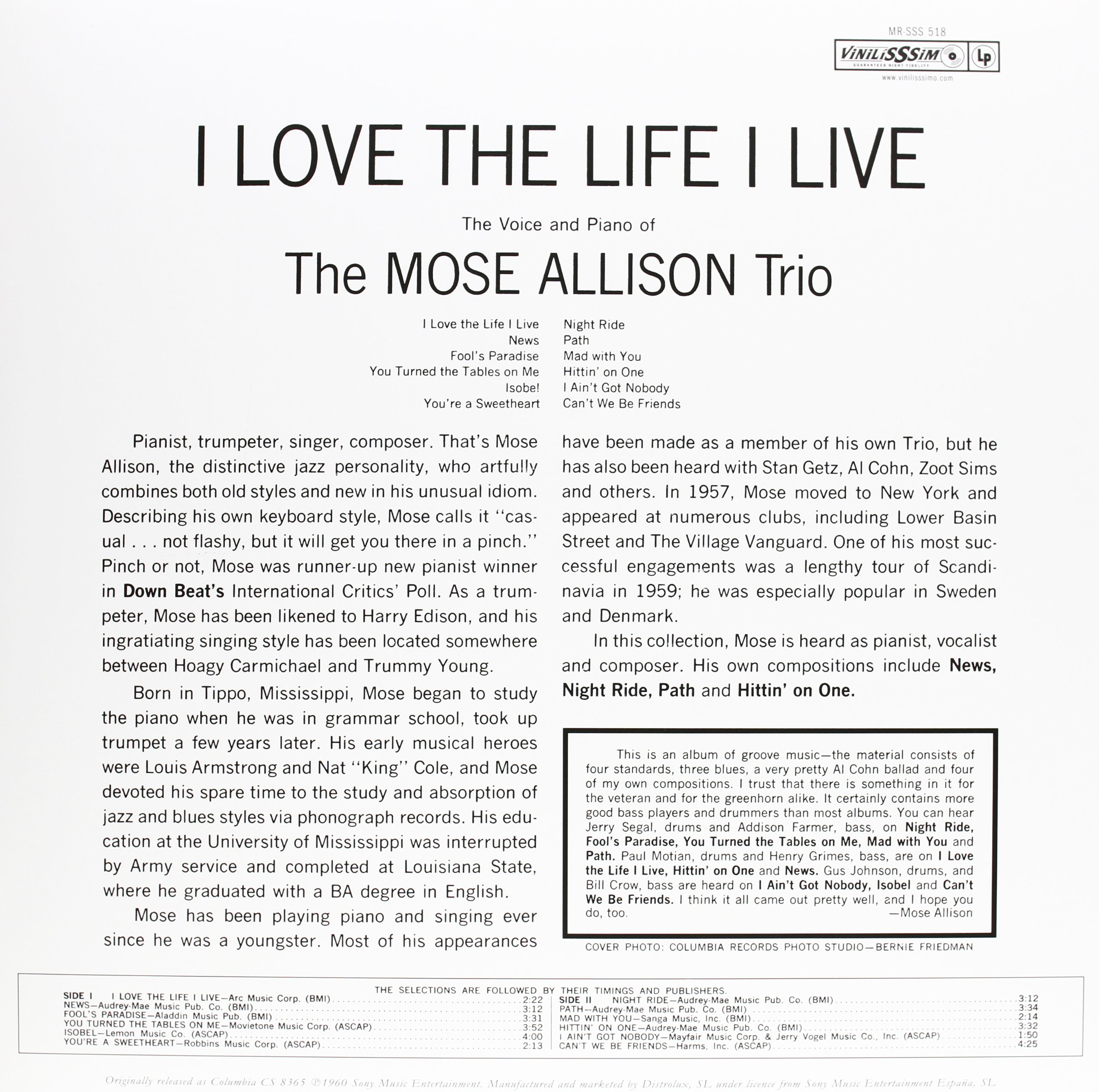 I Love The Life I Live - Inspirational Wall Art for Home & Office Decor | Perfect for Living Rooms, Bedrooms & Workspaces