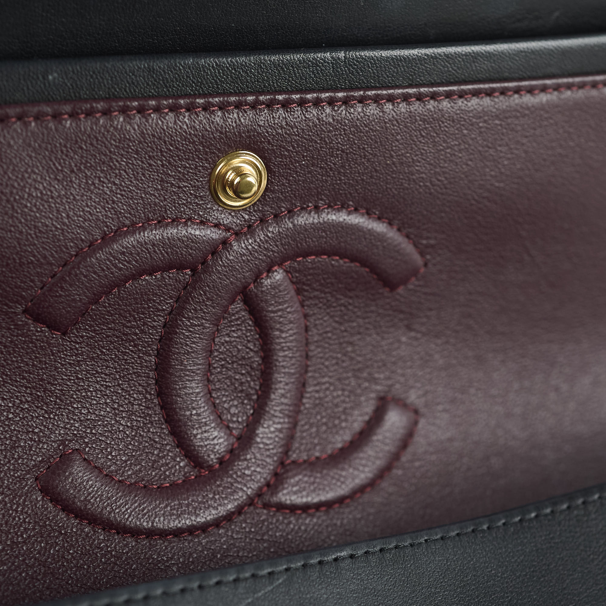 Chanel Classic Double Flap Bag Lambskin Leather Black 23cm - Luxury Designer Handbag for Women, Perfect for Evening Events & Special Occasions