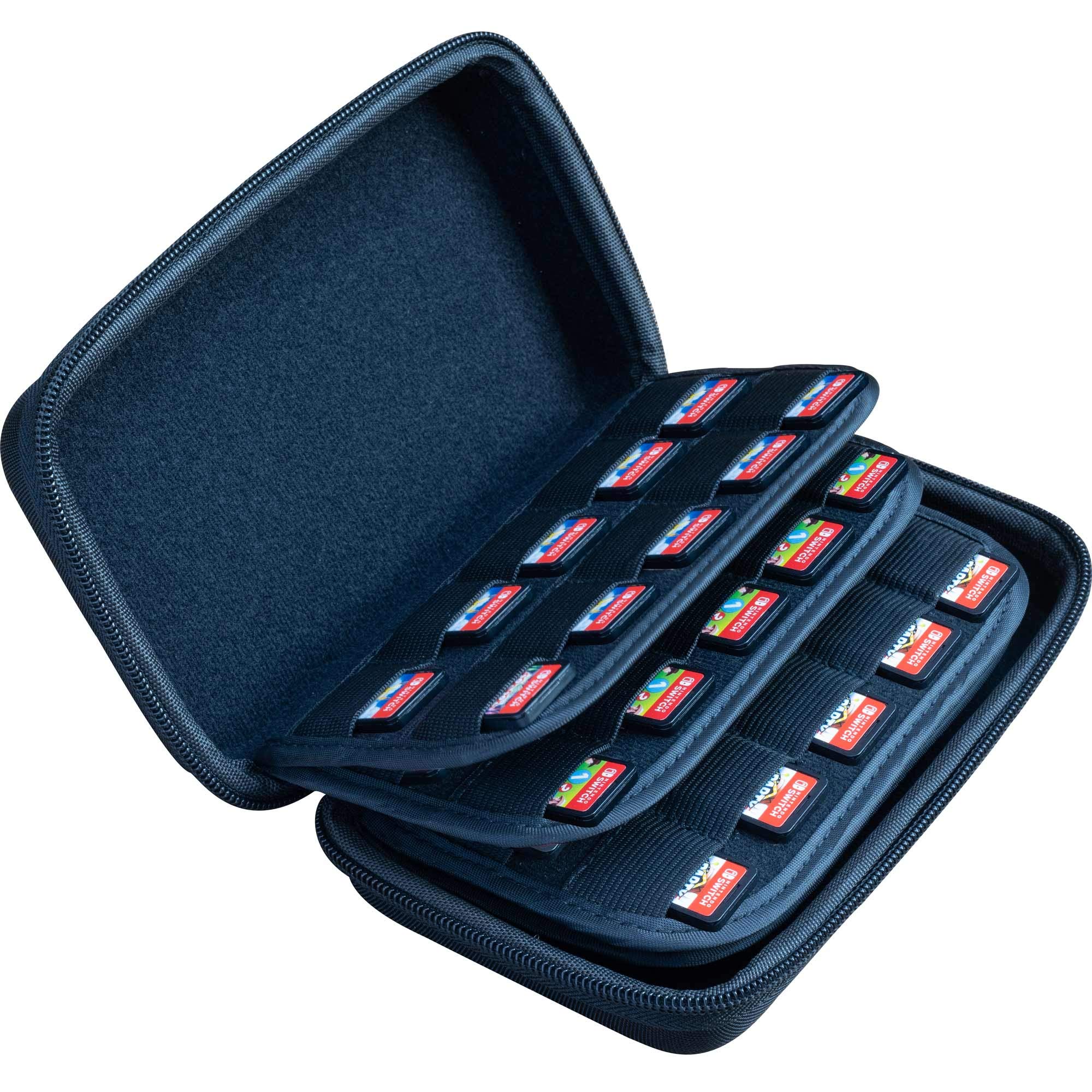 Butterfox 80 Game Card Case Holder - Compatible with Nintendo Switch, PS Vita, SD Memory Cards - Portable Storage Organizer for Travel & Gaming Accessories
