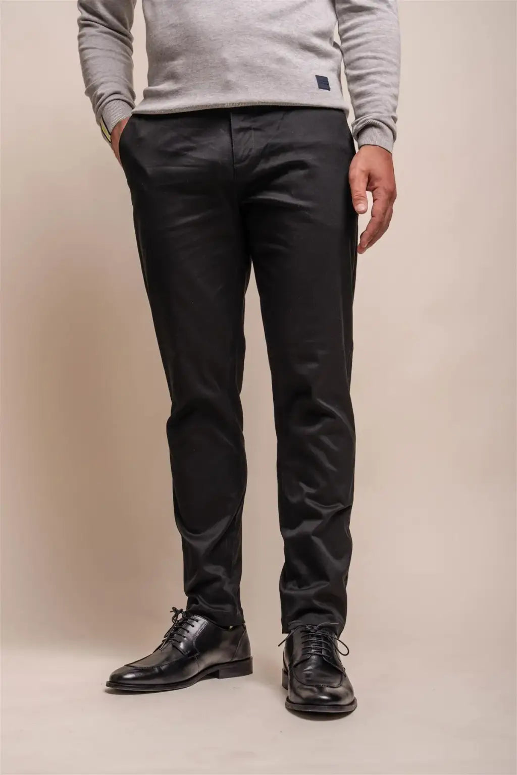 Cavani Men's Dakota Chinos - Classic Slim Fit Stretch Dress Pants for Business Casual & Office Wear | Comfortable Work Pants for Men