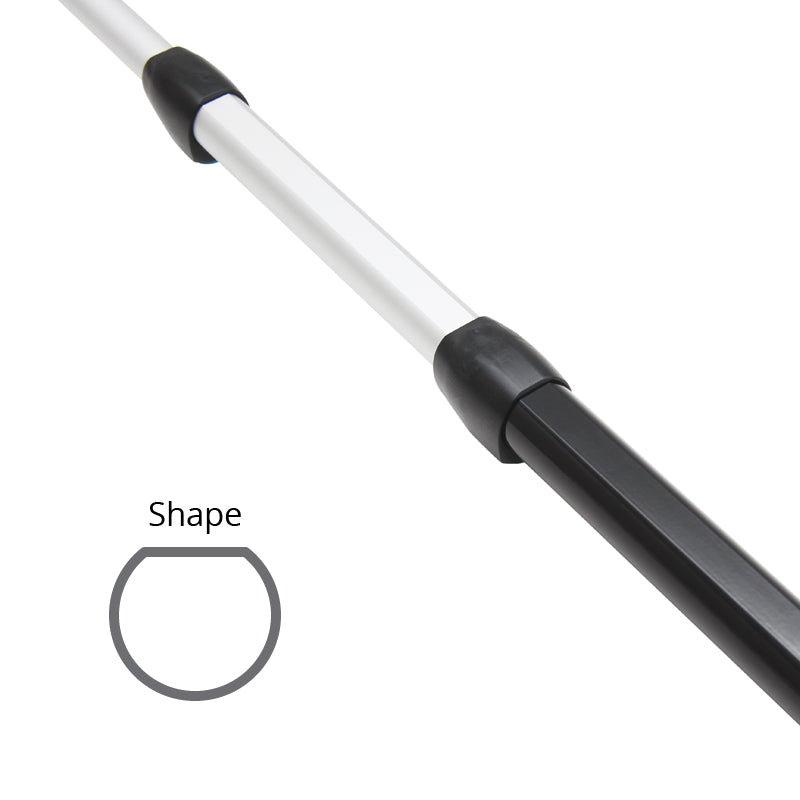 Moerman Takumi 8ft/2.4m Window Cleaning Pole - Lightweight Extendable Squeegee Pole for High Windows, Glass Cleaning, and Exterior Maintenance - Perfect for Professional Cleaners and Home Use