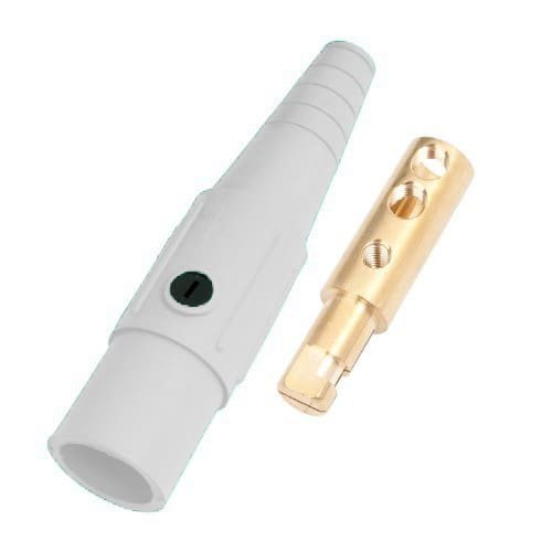 Marinco Series 16 190 Amp CAM Lock Connector - 6 AWG to 2 AWG Heavy Duty Electrical Connector for Marine, RV & Industrial Power Applications