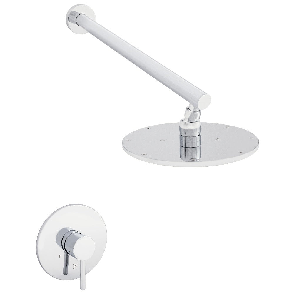 ZLINE El Dorado Rainfall Shower Faucet in Chrome - Modern Bathroom Fixture for Spa-Like Shower Experience | Perfect for Master Bath, Guest Bath & Luxury Home Renovation (ELD SHF CH)
