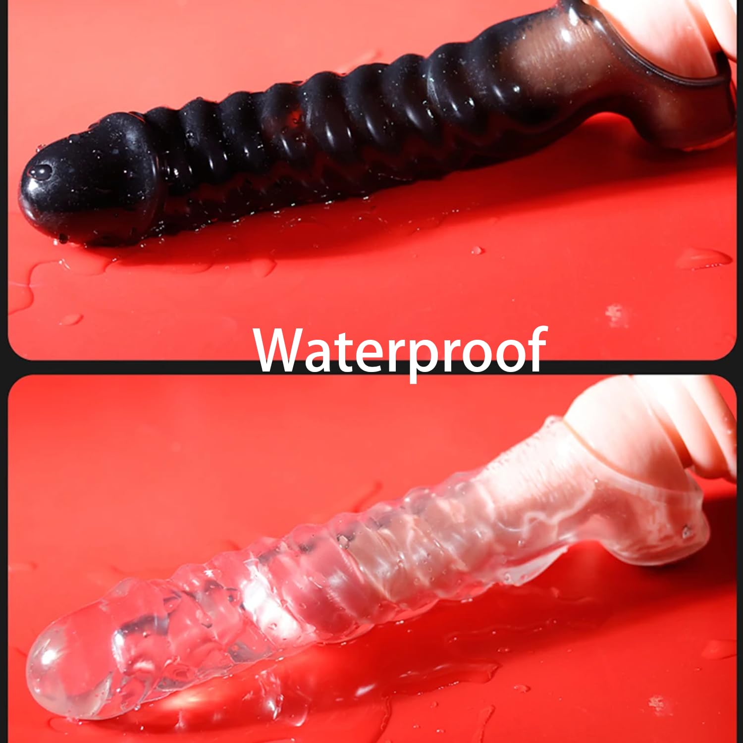 Premium Transparent Penis Sleeve & Extender for Men - Girth Enhancer, Couples Sex Toy with Extension & Pump Features for Enhanced Pleasure - Perfect for Spicing Up Intimate Moments & Role Play Scenarios