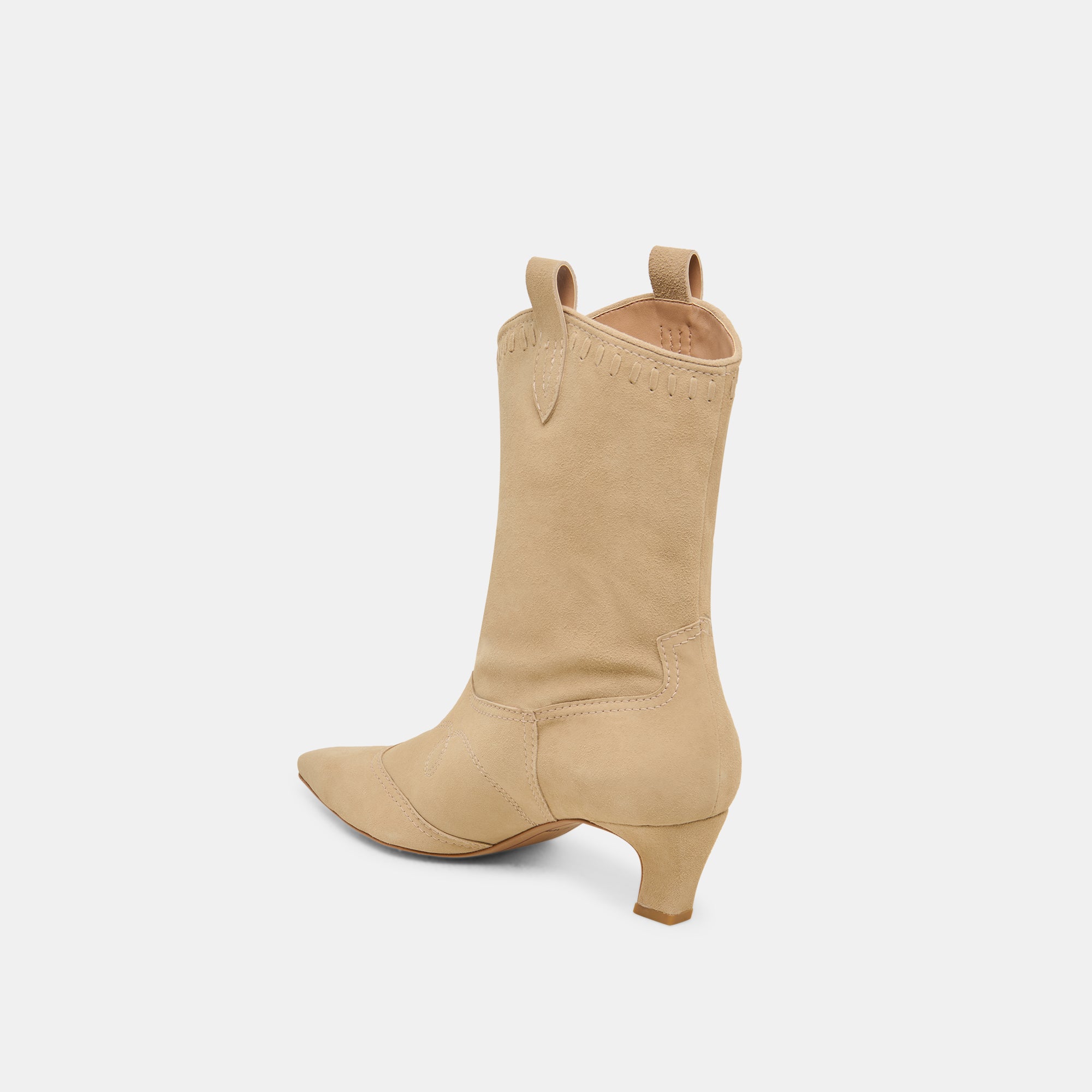 TAVLA BOOTS for Women - Genuine Camel Suede Ankle Boots - Comfortable & Stylish Fall/Winter Shoes - Perfect for Casual Outfits, Office Wear & Date Nights