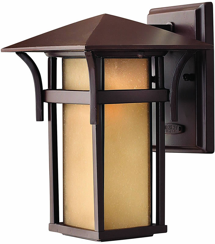 11H Harbor 1 Light Outdoor Wall Lantern in Anchor Bronze Finish - Perfect for Porch, Patio, and Garden Lighting