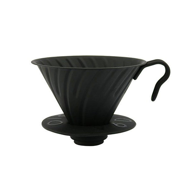 Hario Metal V60 Coffee Dripper - Pour Over Coffee Maker for Home & Office Brewing - Perfect for Specialty Coffee Lovers & Baristas
