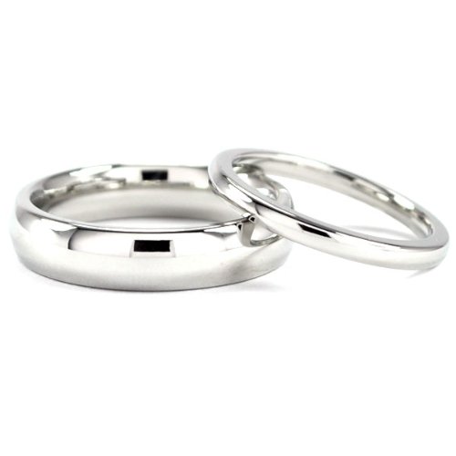 Cobalt Wedding Ring Sets for Couples - His and Her Matching Bands, Custom Engraved Rings for Anniversary & Engagement - Perfect for Romantic Gifts & Special Occasions