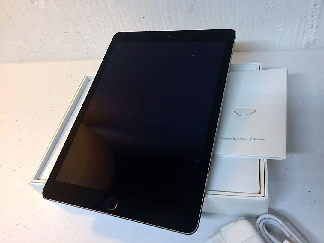 Apple iPad Air 2 MH2M2LLA 9.7-inch Unlocked Tablet (64GB, Space Gray, WiFi + Cellular, Renewed) - Perfect for Work, Study & Entertainment on the Go