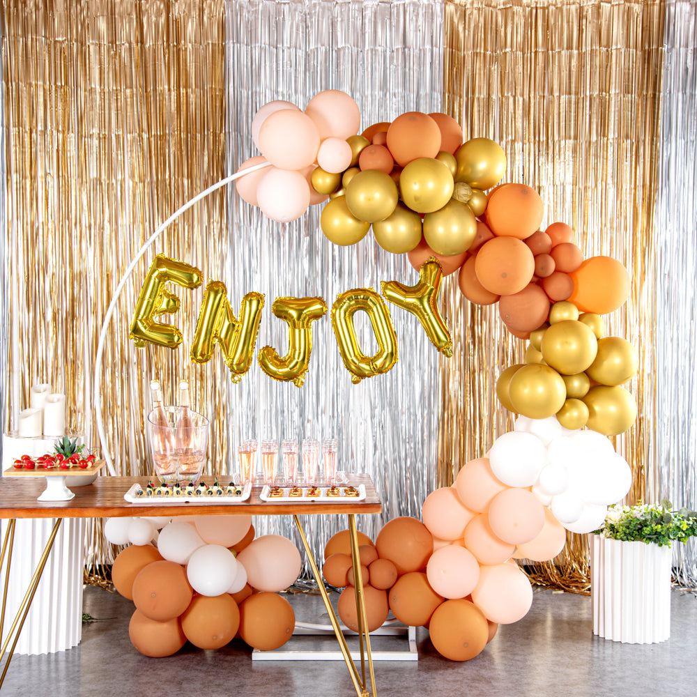 Balloonify Gold Mylar Letter O Balloon - 16 Inch Large Foil Alphabet Balloon for Birthday Party Decorations, Baby Showers & Wedding Celebrations - 1 Count Box