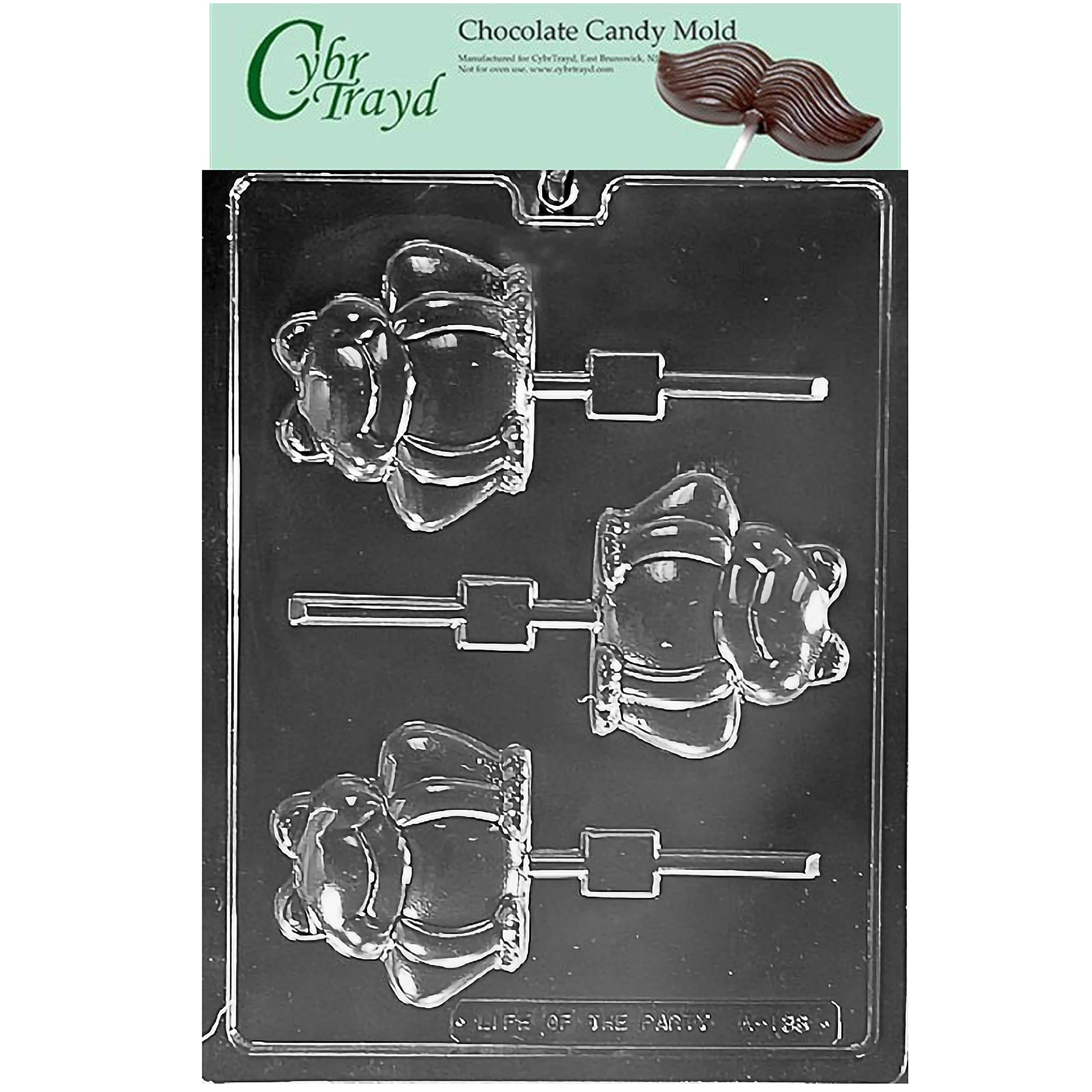 Frog Pop Chocolate Candy Mold - Silicone Baking Mold for DIY Chocolate, Candy, Gummies & Desserts - Perfect for Birthday Parties, Halloween Treats & Holiday Baking