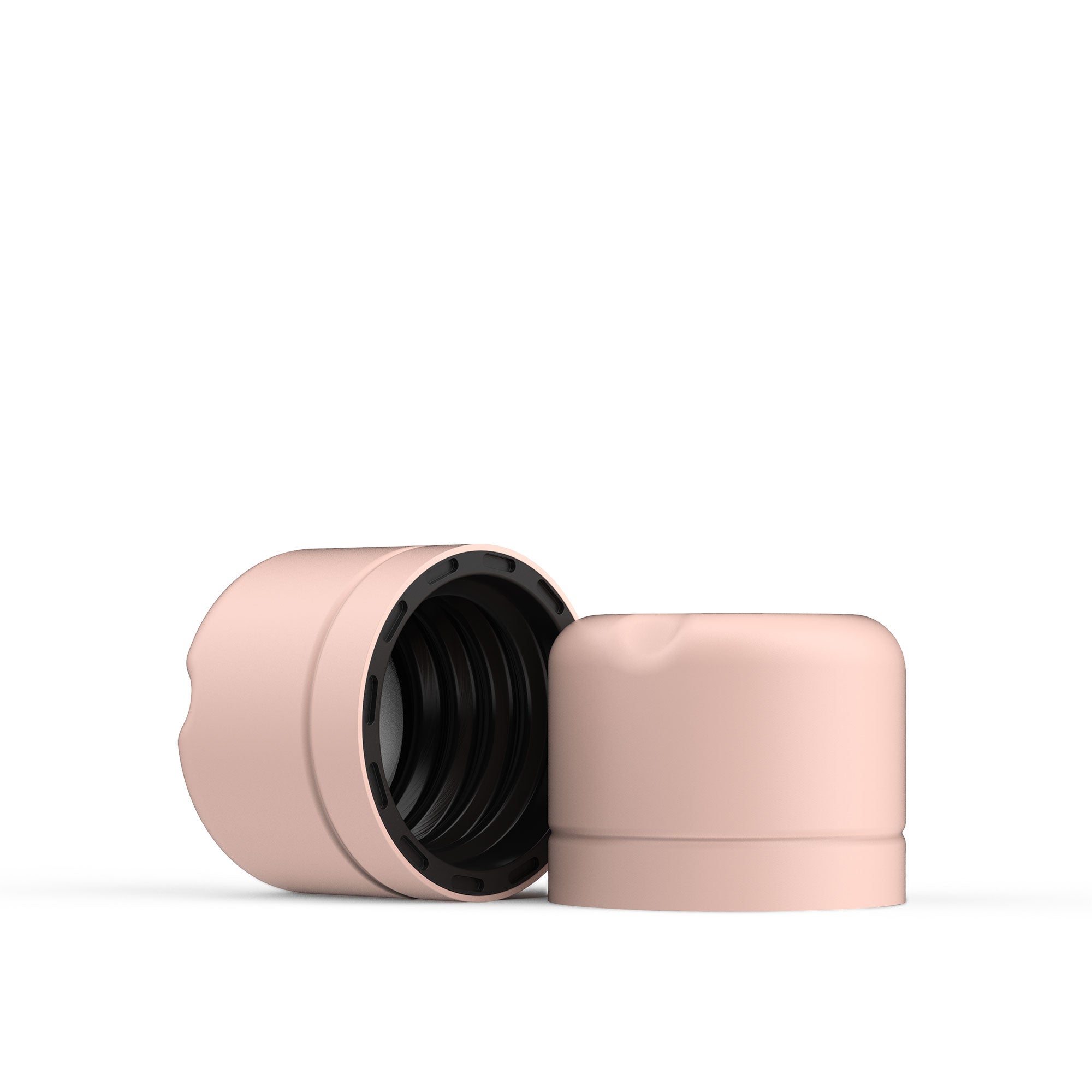 Original memobottle - Pale Coral Lid Reusable Water Bottle for Office, Gym & Travel | Eco-Friendly BPA-Free Design