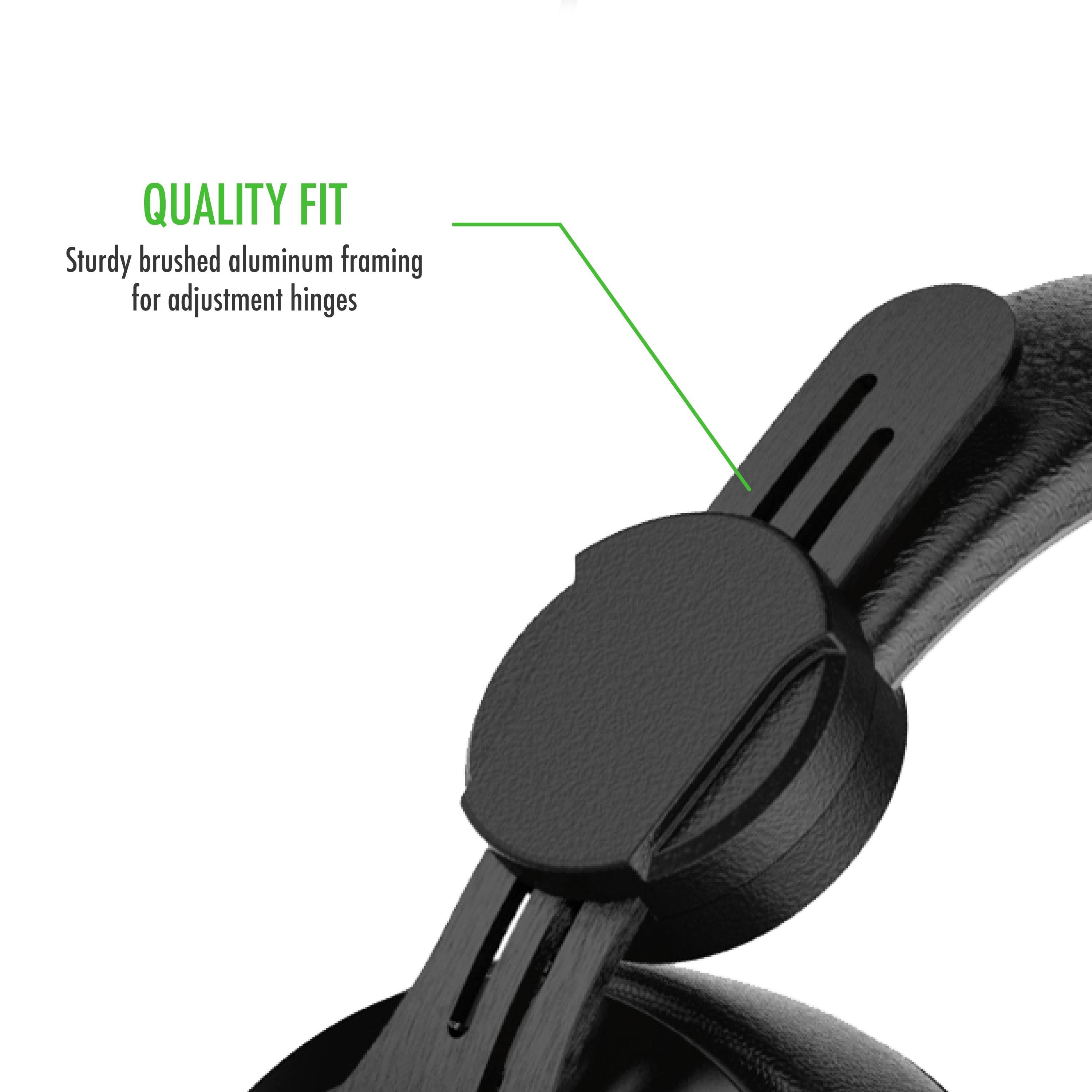 Plugable Performance Onyx Gaming Headset with Noise Cancellation - Wired USB Headphones for PC, PS4, Xbox - Comfortable Over-Ear Design for Pro Gamers & Streamers (Perfect for FPS, MOBA & Battle Royale Games)