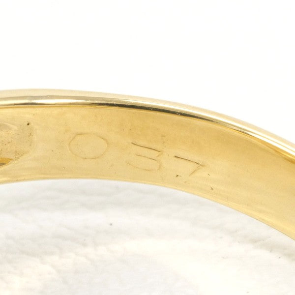 18K Yellow Gold Diamond Ring for Women - Elegant Solitaire Engagement & Wedding Band - Perfect for Proposals, Anniversaries, and Special Occasions