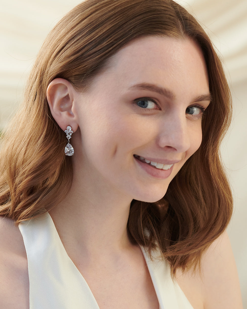 Benton CZ Earrings for Women - Elegant Cubic Zirconia Stud Earrings | Perfect for Everyday Wear, Parties & Special Occasions