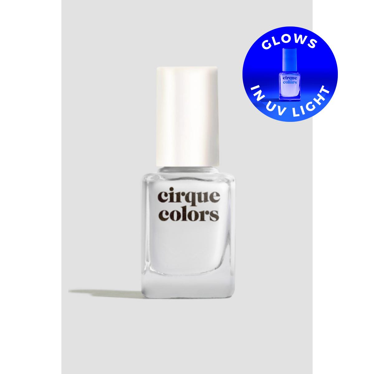 Cirque Colors White Lie Nail Polish - 0.37 oz Vegan & Cruelty-Free Nail Lacquer for Manicures & Pedicures - Perfect for Weddings, Parties & Everyday Wear
