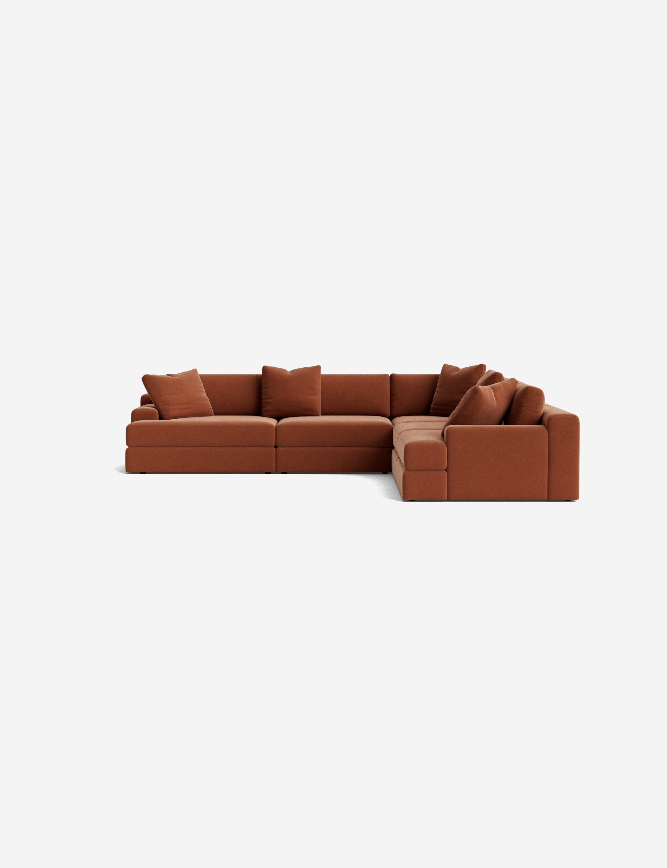 Felton Corner Sectional Sofa - Modern L-Shaped Couch with Storage Chaise for Small Spaces | Living Room, Apartment, Dorm Furniture | Comfortable & Stylish Home Decor