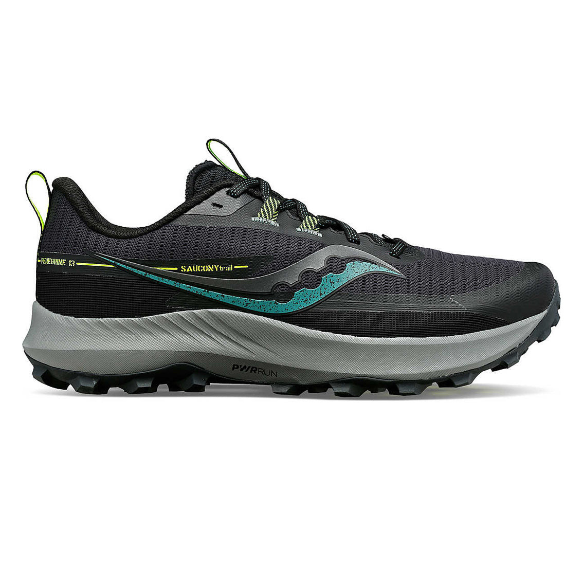Men's Saucony Peregrine 13 Trail Running Shoes (Wide) - Lightweight & Durable for Hiking, Outdoor Adventures & Daily Jogging
