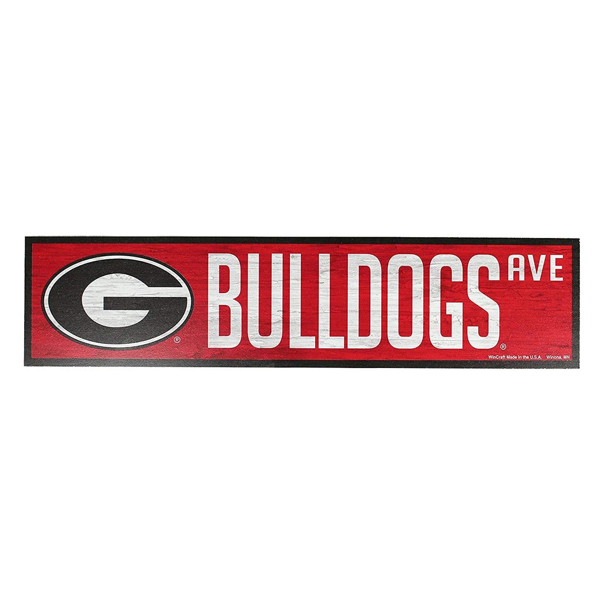 Wincraft NCAA Georgia Bulldogs Fan Gear - Team Logo Wall Art, Home Decor for Game Day & Sports Enthusiasts - Perfect for Living Room, Man Cave, or Office