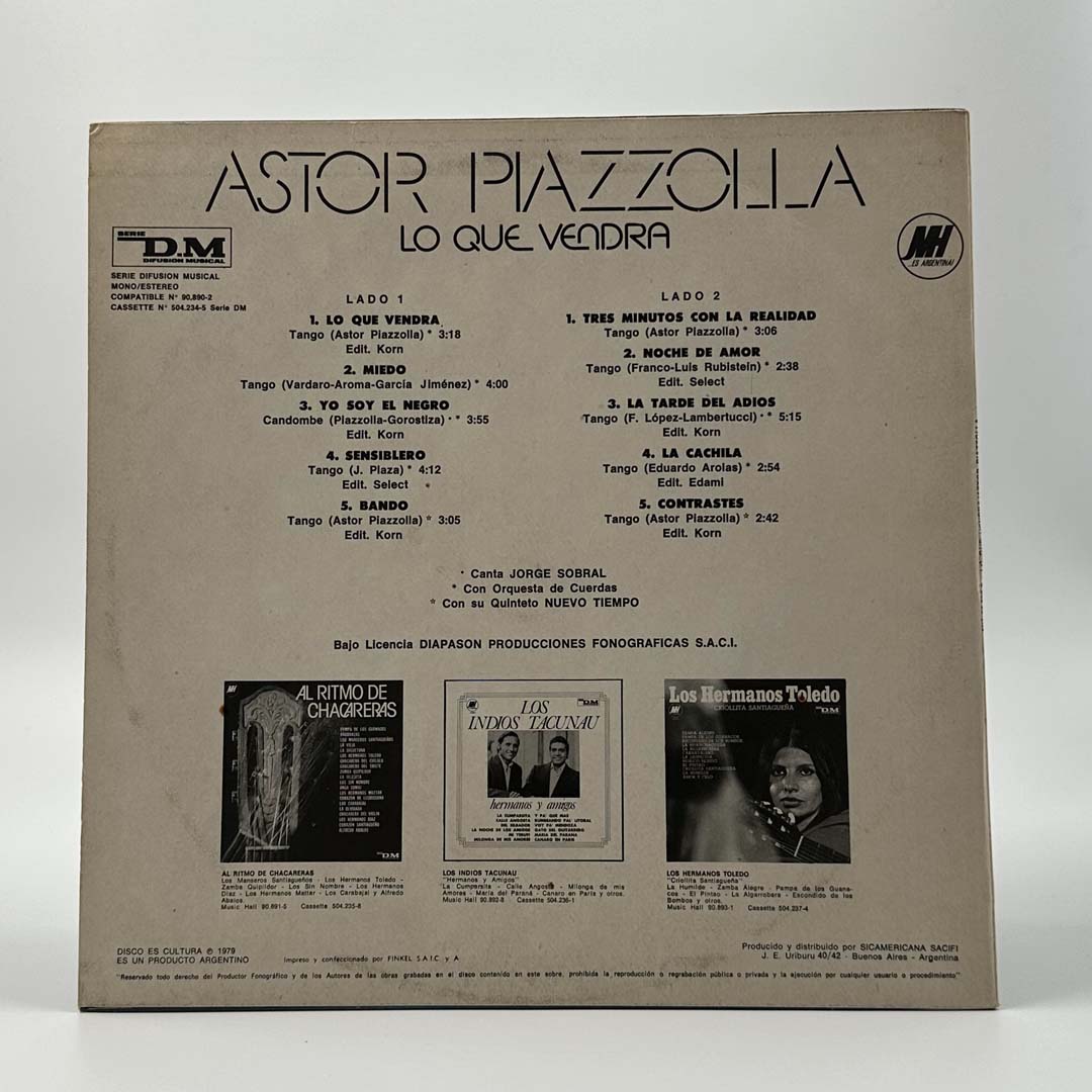 Astor Piazzolla - His Bandoneon and String Orchestra | Tango Music Masterpieces for Relaxation & Dinner Parties