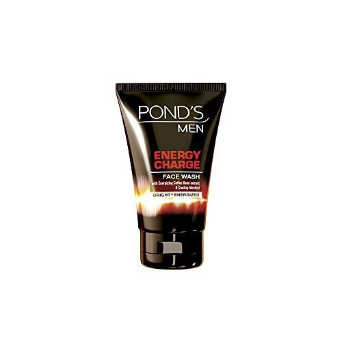 Pond's Men Energy Bright Anti-Dullness Face Wash with Coffee Bean - 100g | Deep Cleansing & Exfoliating Facial Cleanser for Men | Brightens Skin & Reduces Dullness | Perfect for Morning Routine & Post-Workout Refresh