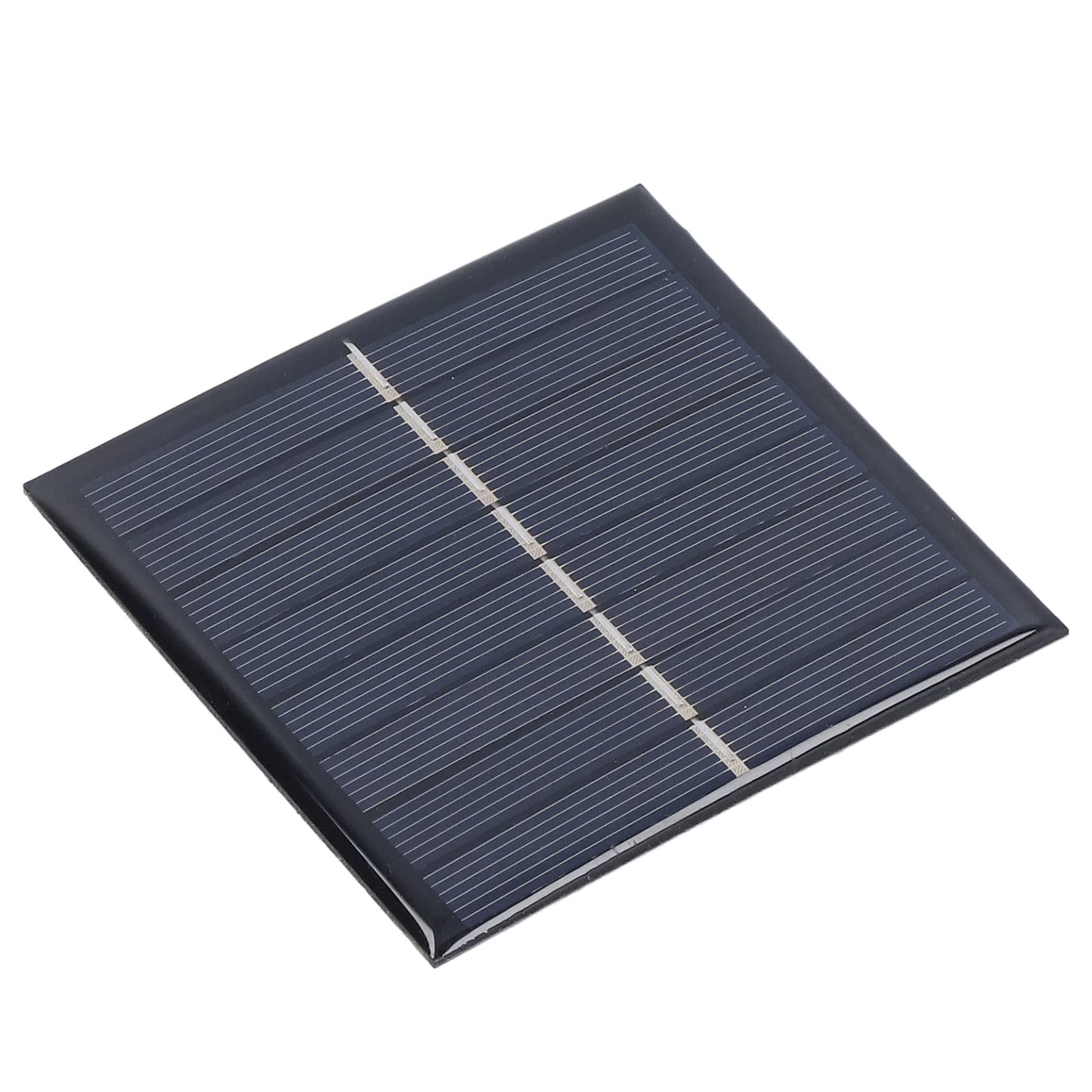 Eulbevoli 1W Solar Panel Module - Lightweight Polysilicon Solar Charger for Small Batteries & Solar Lights | Portable Solar Power for Camping, Hiking & Emergency Charging