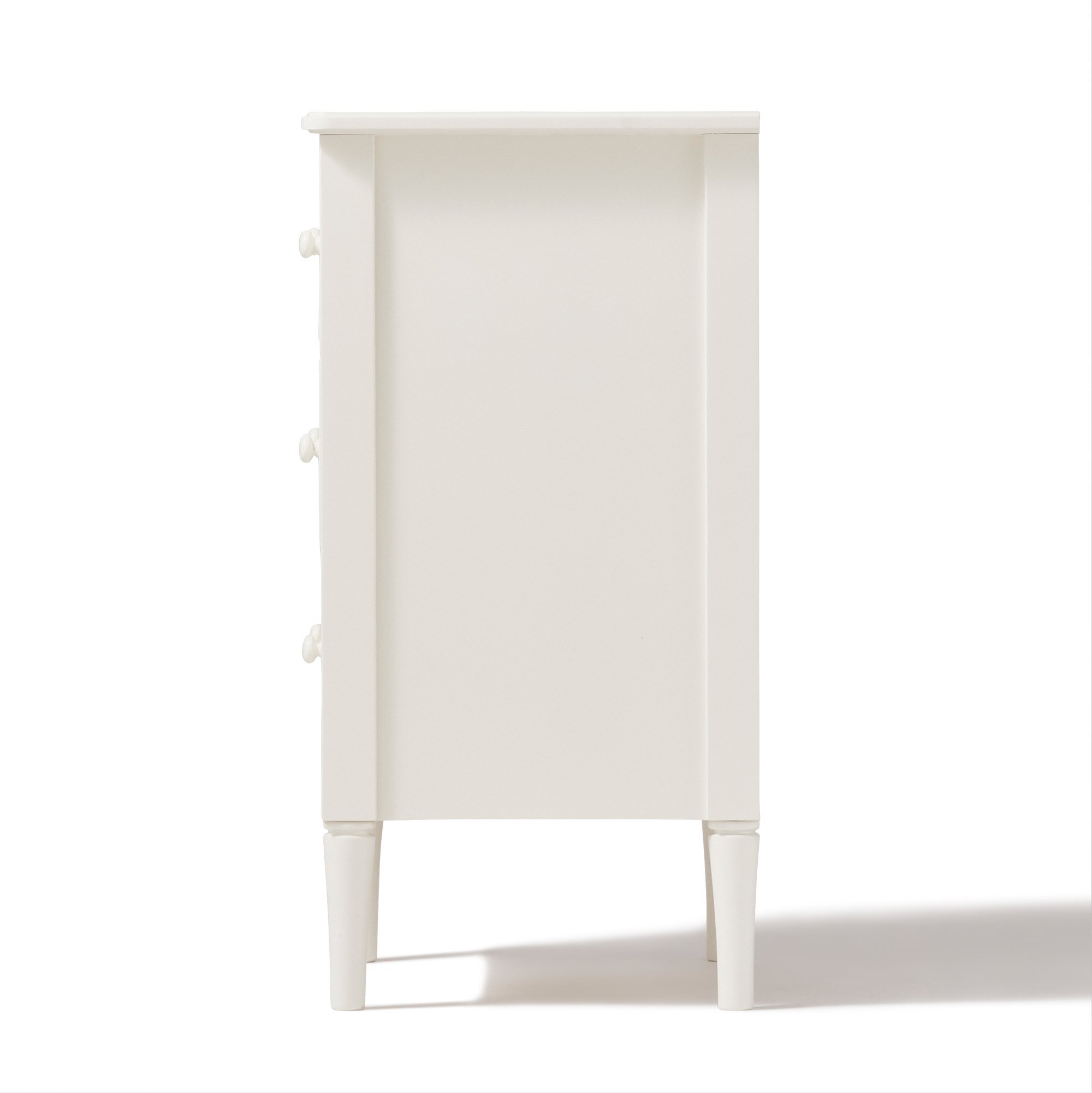 Mio White Chest Storage Cabinet - 23.6