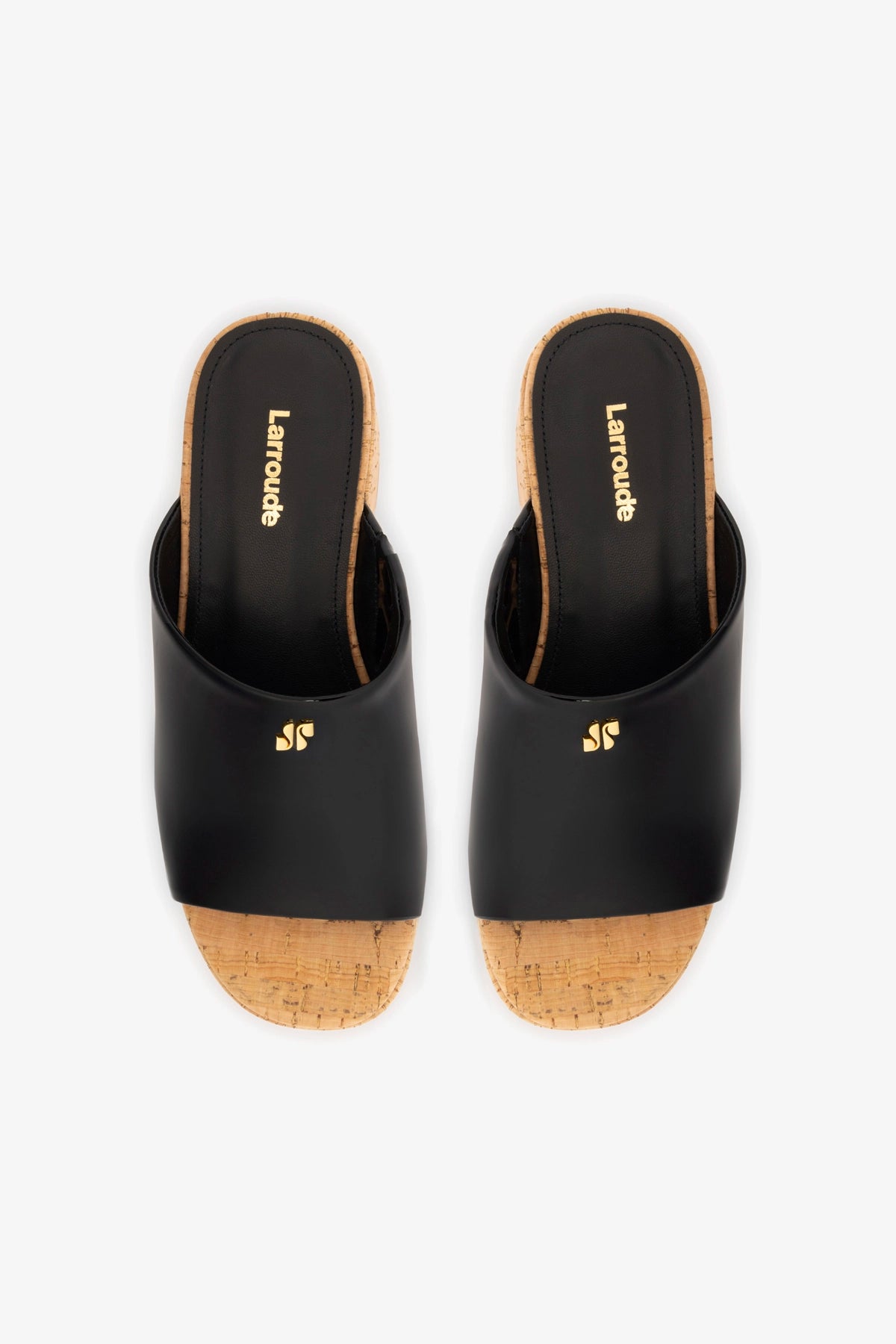 Charli Mule in Black Patent Leather - Women's Stylish Pointed Toe Slip-On Shoes for Office, Party & Evening Wear