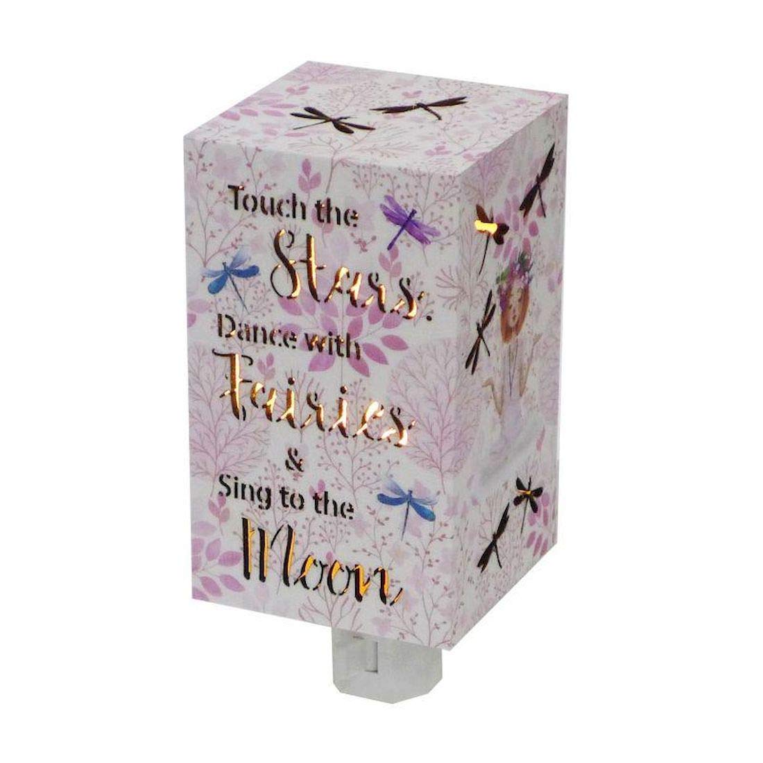 Touch The Stars Night Light - 3D LED Galaxy Projector for Kids & Adults - Perfect for Bedroom, Nursery, Relaxation & Meditation