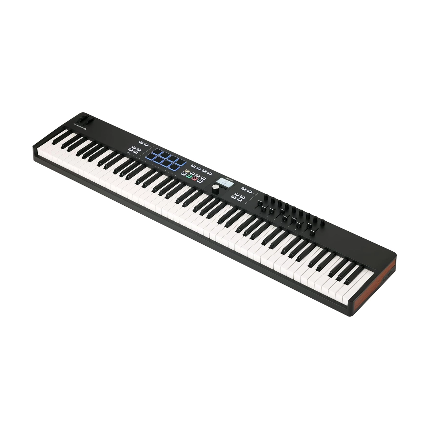 Arturia Keylab Essential Mk3 88-Key MIDI Keyboard Controller - Premium Black | Perfect for Music Production, Studio Recording & Live Performances