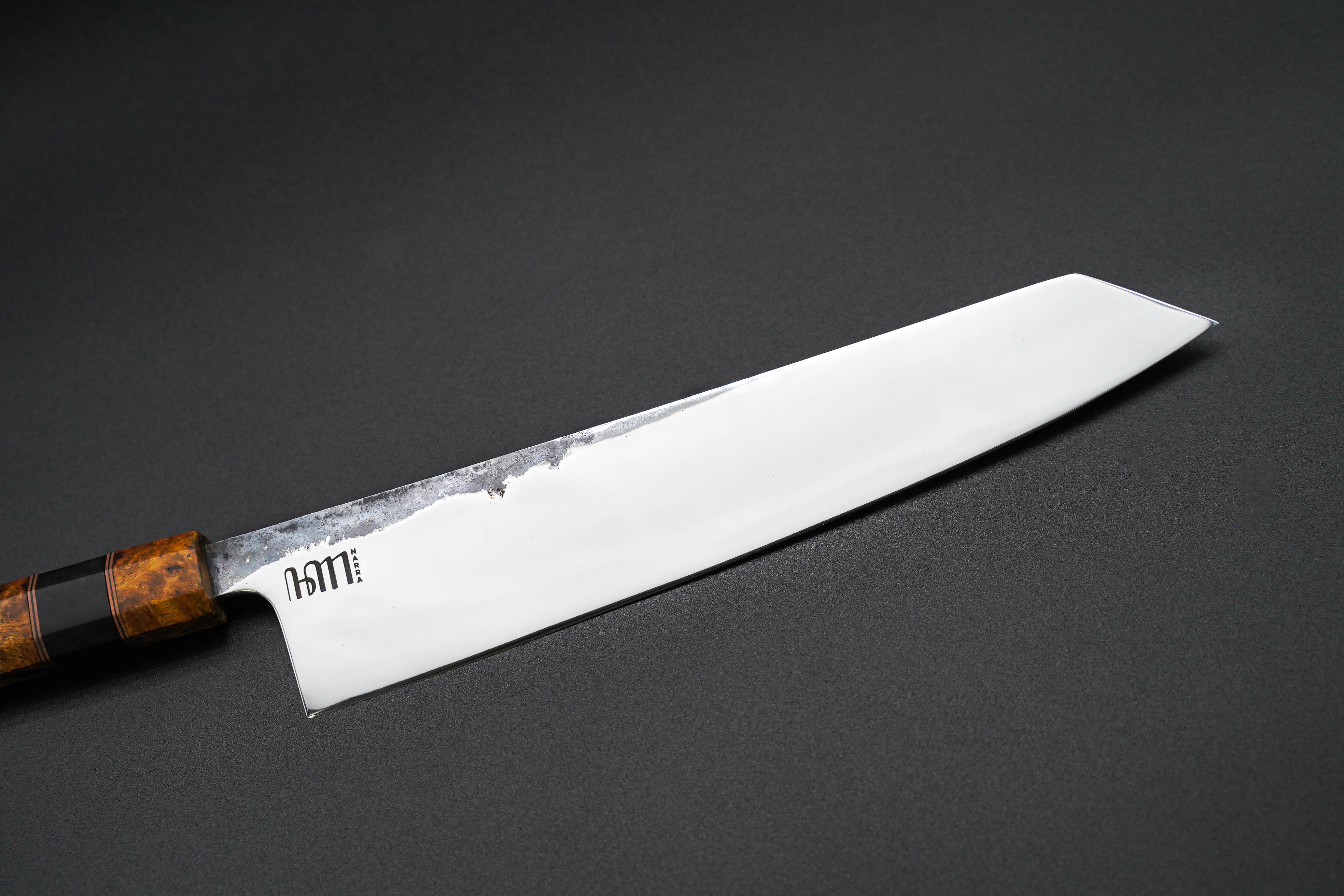Premium Narra Chef Knife 270mm K-Tip Gyuto Japanese Kitchen Knife - High Carbon Stainless Steel Blade for Professional Chefs & Home Cooking - Perfect for Slicing, Dicing & Meat Cutting