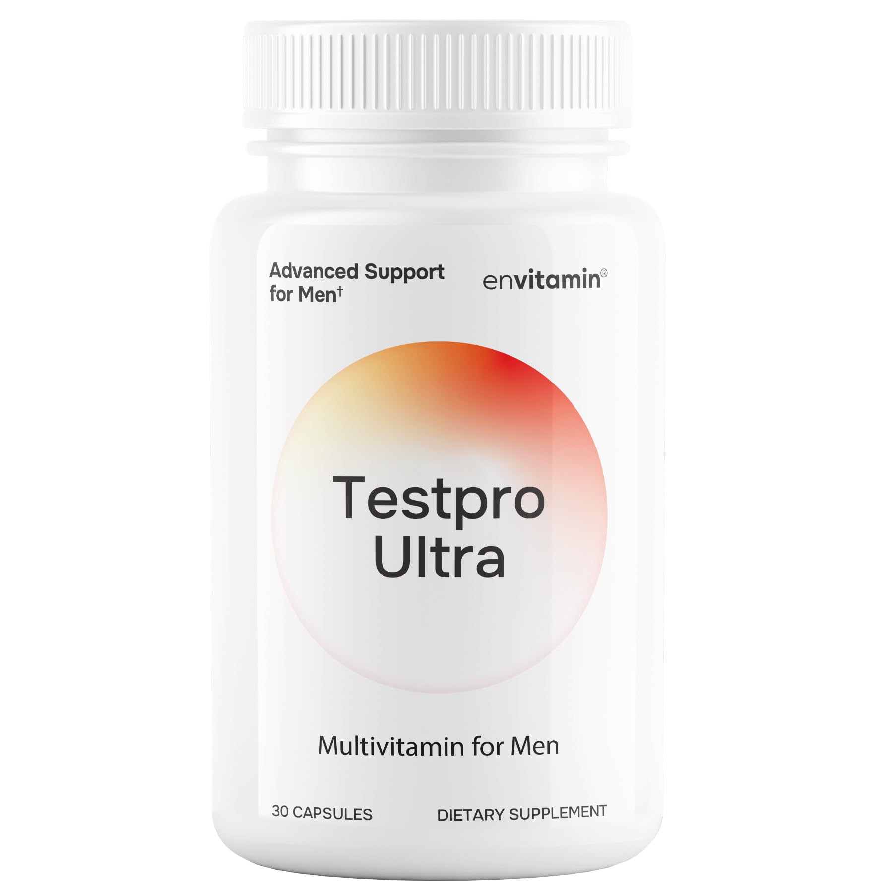 Testpro Testosterone Booster for Men - Natural Supplement with Fenugreek, Tribulus & Maca Root - Enhance Energy, Muscle Growth & Vitality - Ideal for Workout, Gym & Active Lifestyle