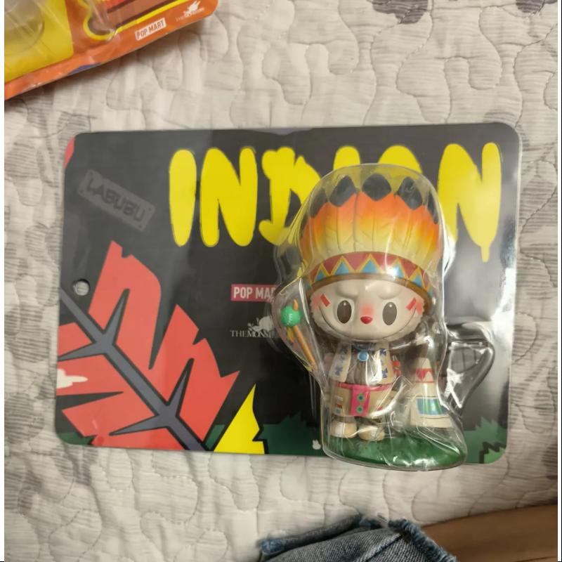 Labubu THE MONSTERS Indian Figure - Limited Edition Collectible Art Toy for Display & Gifts | Home Decor, Office Display, Pop Culture Collection