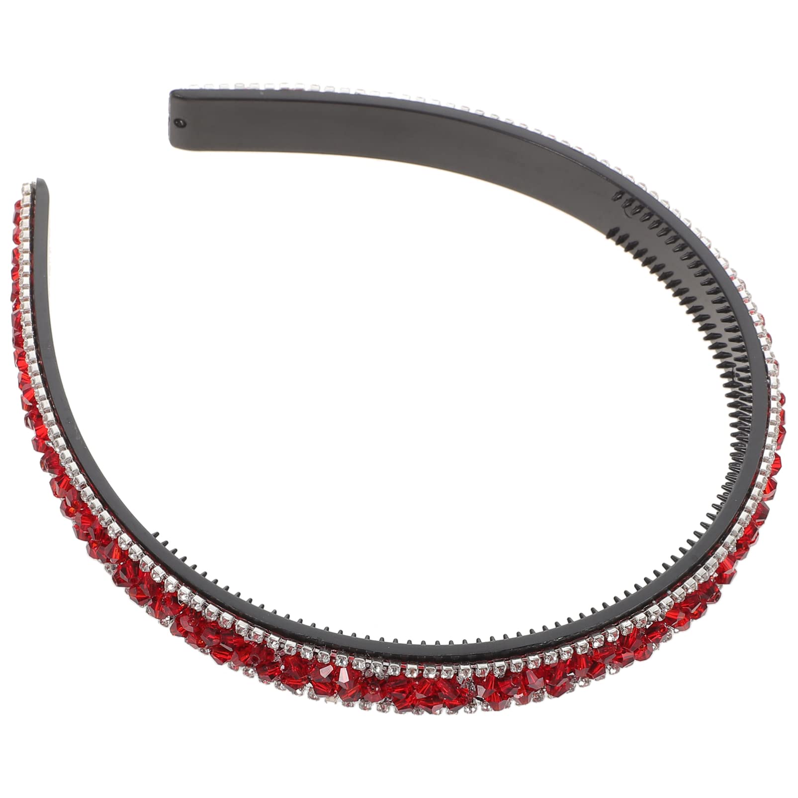 Minkissy Women's Crystal Rhinestone Headband - Thin Glitter Hair Accessory for Girls & Women - Perfect for Weddings, Parties & Special Occasions