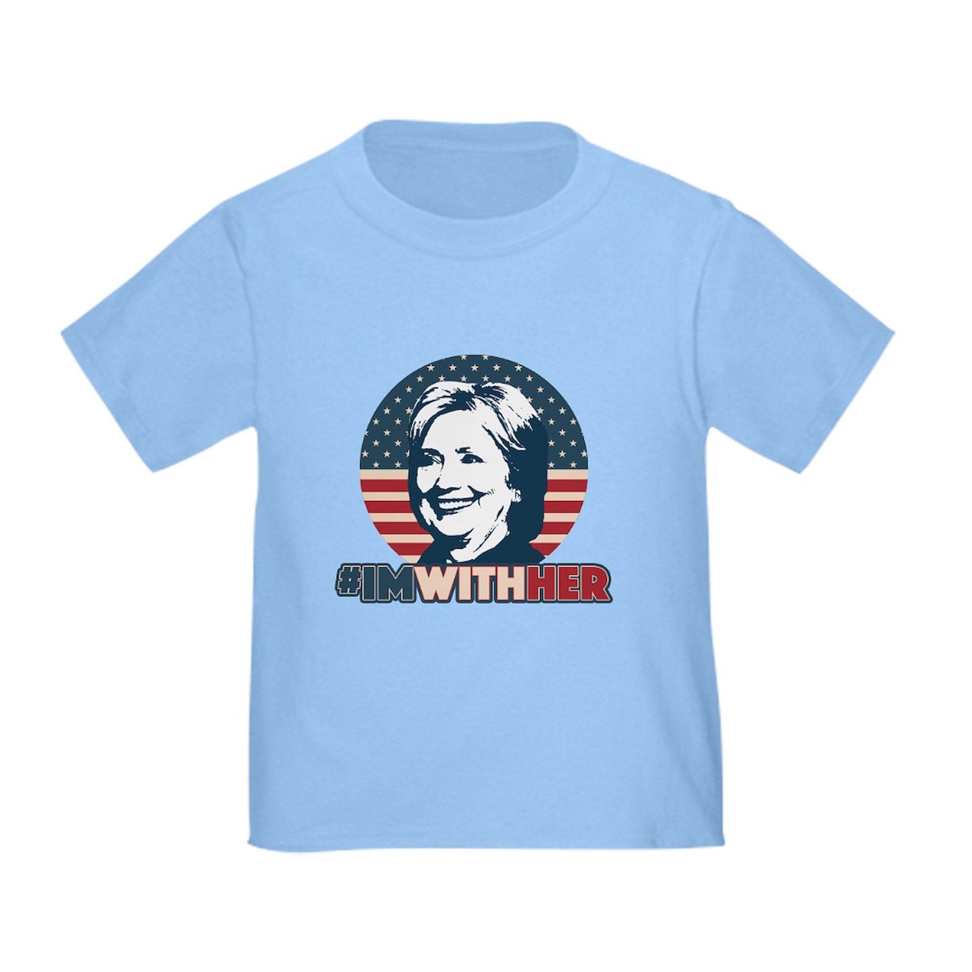 Hillary 2016 Toddler T-Shirt - 100% Cotton Cute Graphic Tee for Kids