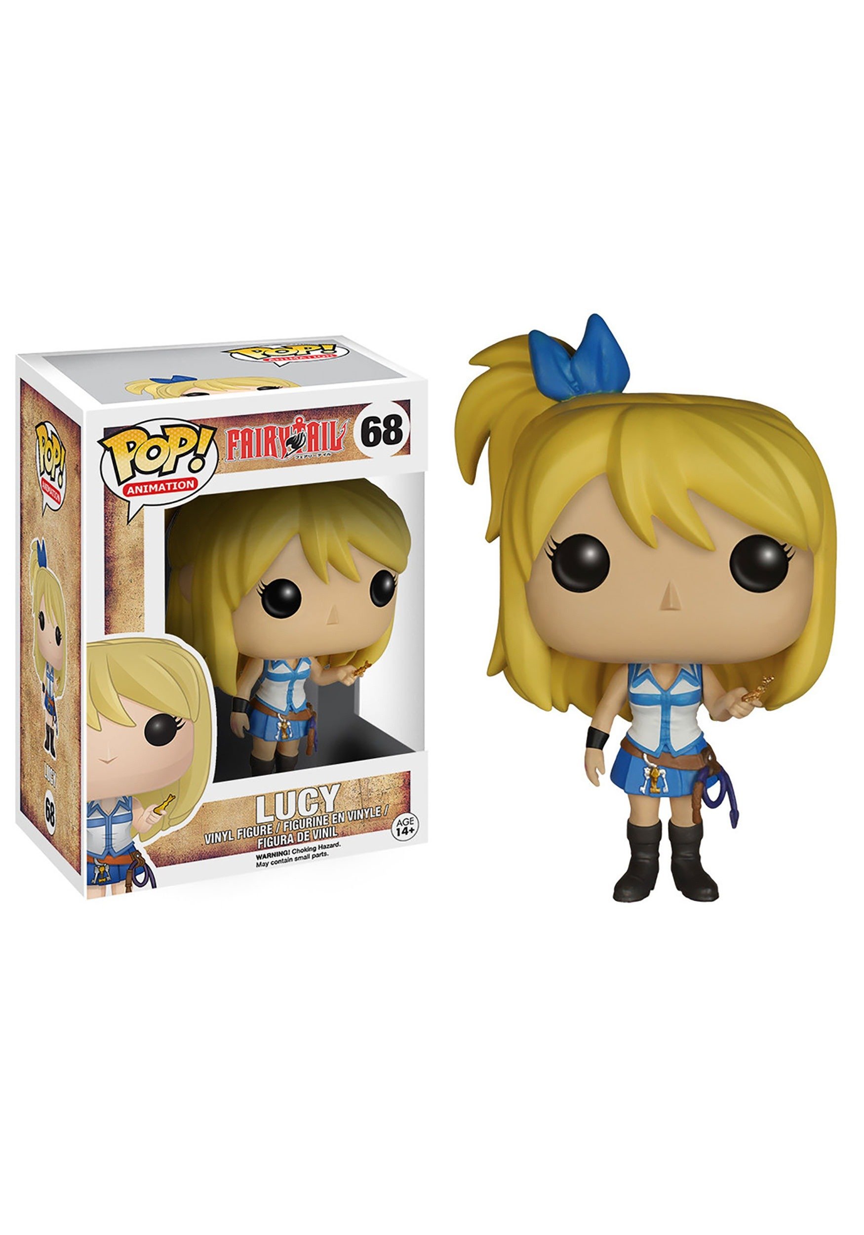 Funko POP Anime: Fairy Tail Lucy Action Figure Collectible Toy - Perfect for Anime Fans, Gift for Collectors, and Home & Office Decor