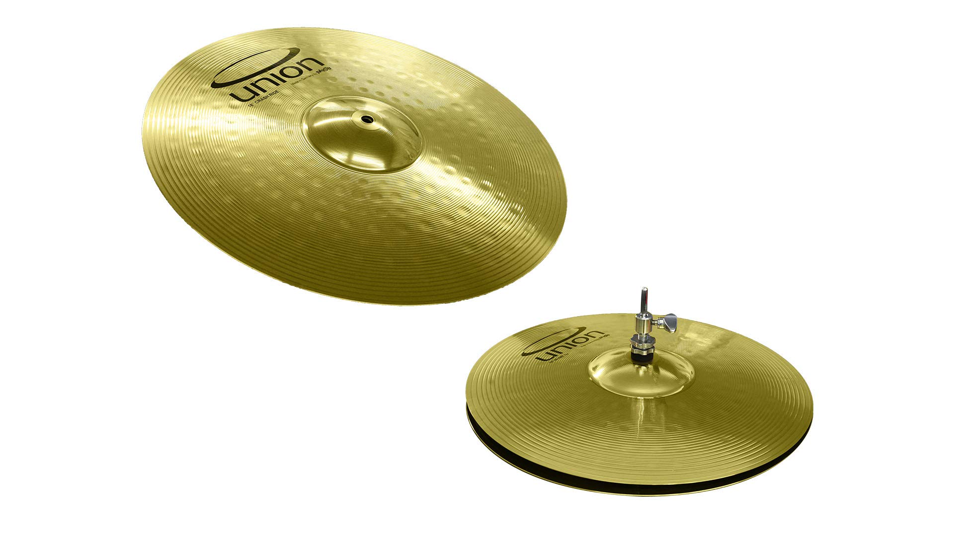 Paiste Union 3-Piece Brass Cymbal Set - 14