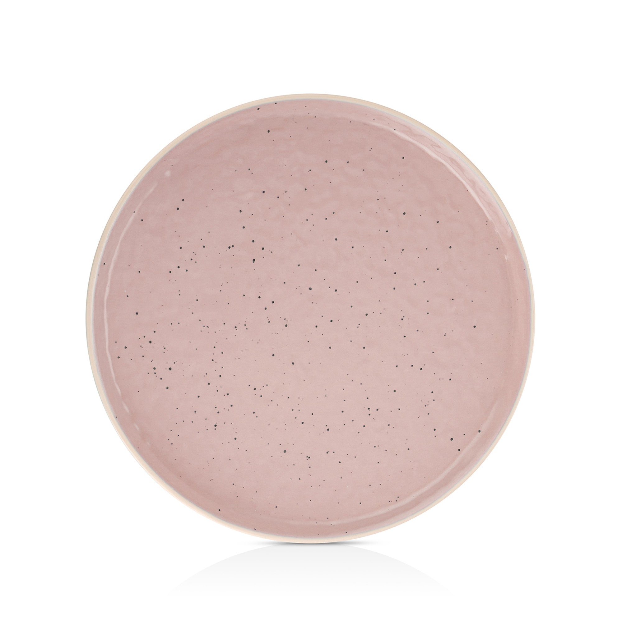 Elena Stoneware Salad Plate - Elegant Pink Ceramic Dinnerware for Restaurants, Cafes & Home Dining | Perfect for Salads, Appetizers & Desserts