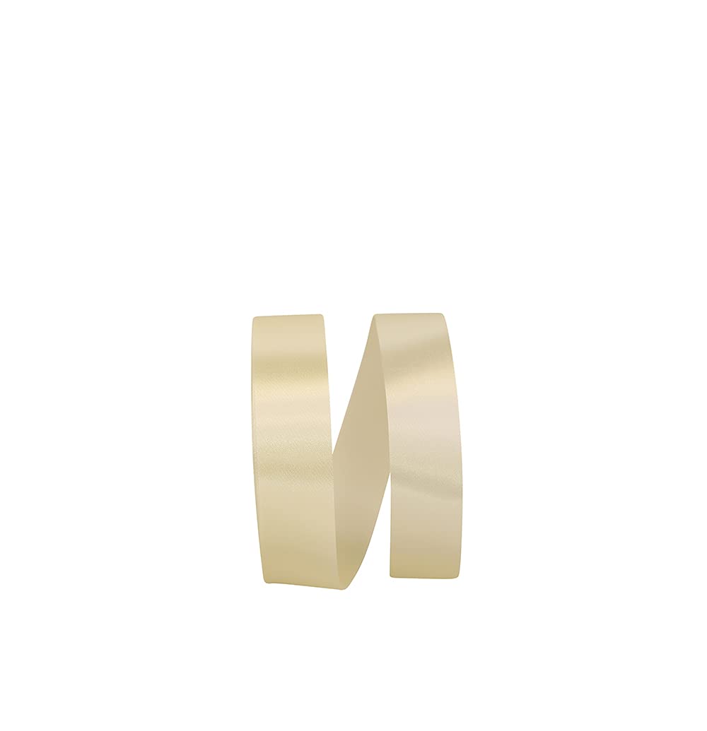 Reliant Ribbon 5750-810-05W Perfect Printer Ribbon - 1 Inch x 55 Yards, 100% Polyester, Ivory - Ideal for Label Printing, Shipping Tags & Office Use