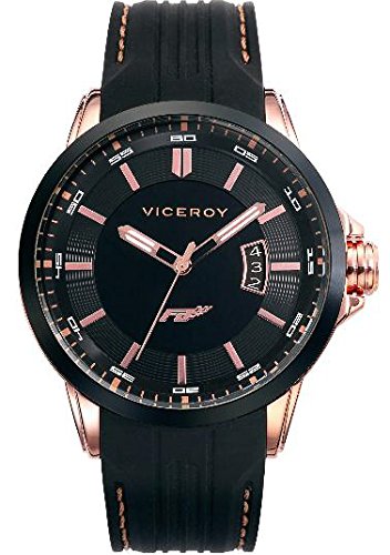 VICEROY 47821-97 Men's Luxury Stainless Steel Watch - Waterproof Chronograph Wristwatch for Business, Casual & Formal Occasions