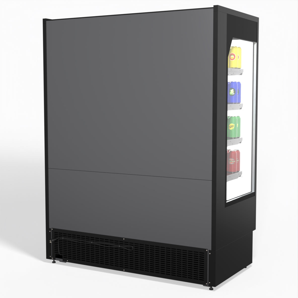 AG 1524mm Commercial Open Multi-Deck Display Refrigerator for Supermarkets - Ideal for Grocery Stores, Convenience Stores & Retail Food Display
