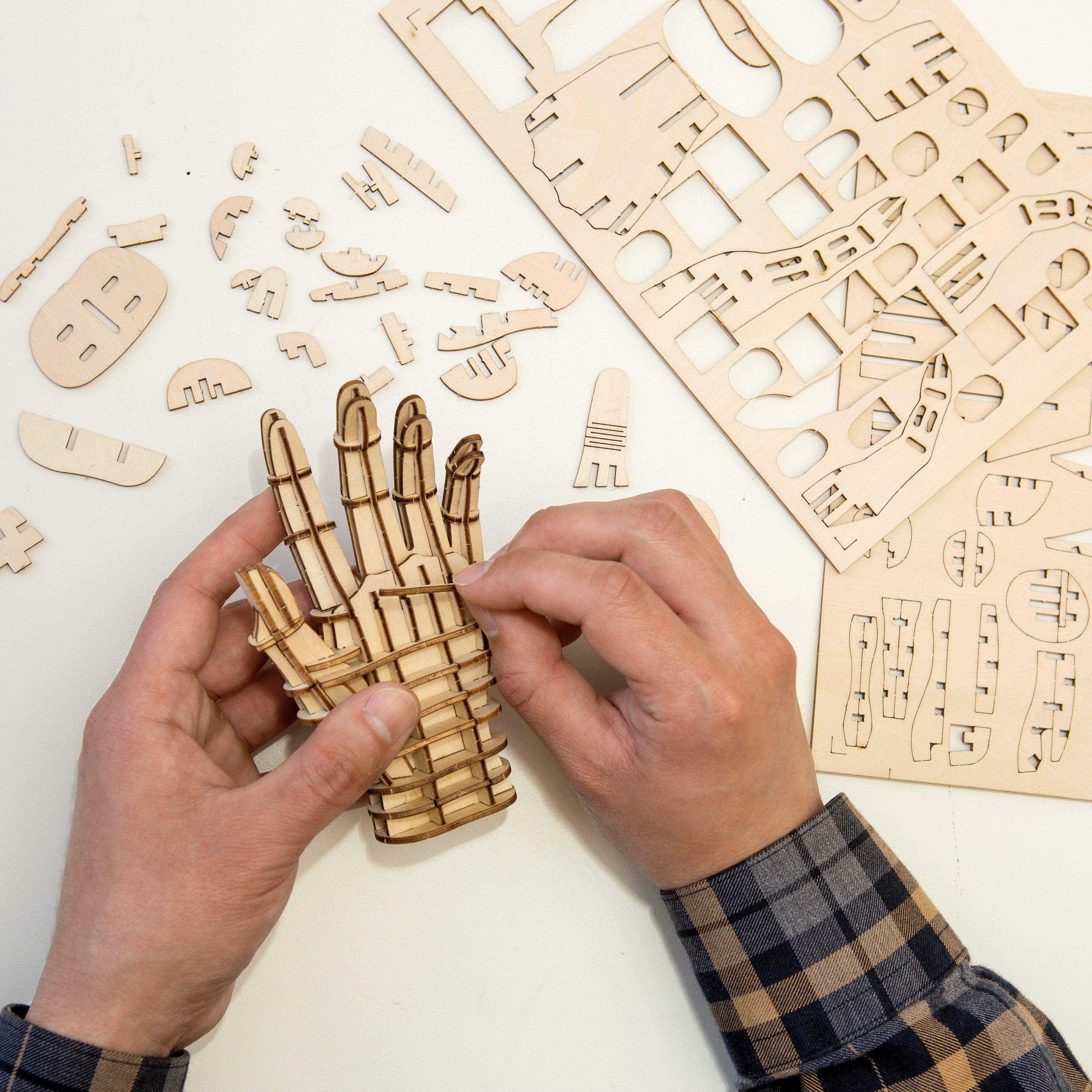 3D Wooden Puzzle for Adults - Handcrafted Brain Teaser & DIY Home Decor - Perfect for Stress Relief, Gifts & Family Game Night