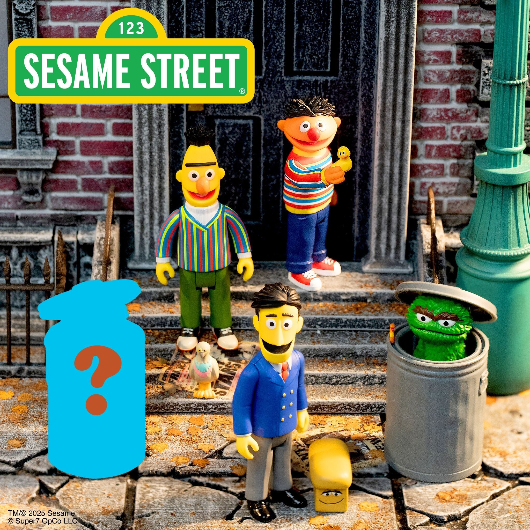 Sesame Street Wave 3 Mystery Blind Box Collection - Fun Surprise Toys for Kids & Collectors - Perfect for Birthday Gifts, Party Favors, and Playtime Surprises