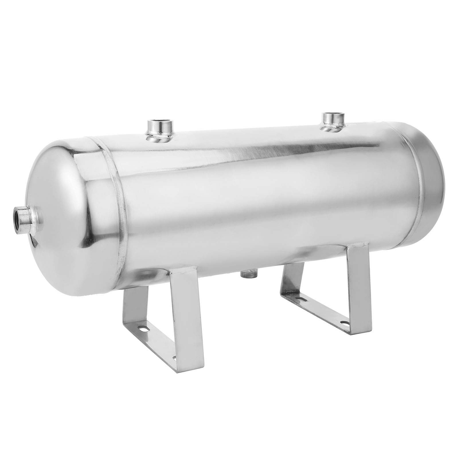 Fafeicy 5-Port Stainless Steel Air Tank 10L 1.25MPa High Pressure Reservoir with 1/2